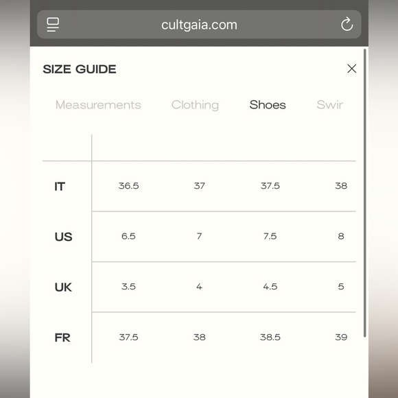 NWOT Cult Gaia Lenora Silver Sandals - Picture 13 of 13